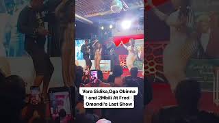 Vera SidikaOga Obinna amp 2Mbili At Fred Omondis Last Show [upl. by Shep]