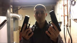 Blowback vs non blowback air pistols [upl. by Aldo]