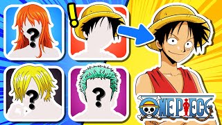 Can You Guess the One Piece Character Just by Their Hair 🌟 True Fans Challenge [upl. by Quintie]