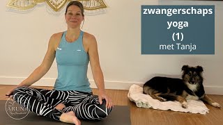 Zwangerschapsyoga 1 met Tanja  Aruna Yoga Maastricht [upl. by Ttenaj472]