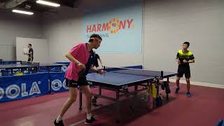 Elite TTC Goldenway Individual League  Div A  Henry Li 806 vs Zachary Mah 701  31 [upl. by Fitzger346]