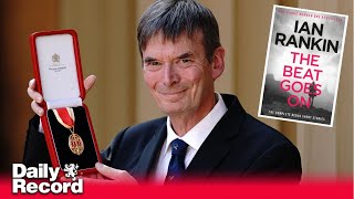 Rebus author Sir Ian Rankin thrilled to be knighted at Buckingham Palace [upl. by Chiquita]