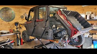 2021 Polaris Ranger NorthStar Drive Belt Install [upl. by Hamner]