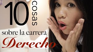 10 cosas sobre la carrera de Derecho que debes saber [upl. by Gemmell539]