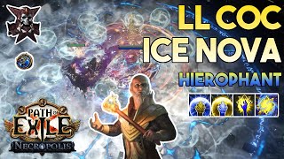 325 CoC Ice Nova of Frostbolts Build  Hierophant  Settlers of Kalguur  Path of Exile 325 [upl. by Spratt]