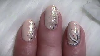 Einfaches Nude Nageldesign für kurze Nägel selber machen  Simple Nail Art Design for short nails [upl. by Marjorie]