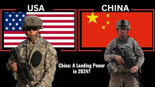 US vs China Military Power Comparison 2024 [upl. by Sara]