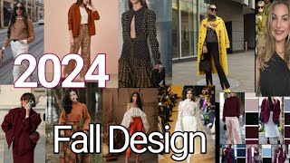 2024 Fall Fashion Color Trends YouNEED 2024 Fall Fashion Trends whatstyles to wear this season [upl. by Aicilihp]