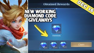 FREE 7 WORKING ML DIAMOND REDEMPTION CODE GIVEAWAYS  How To Redeem Codes MLBB  Mobile Legends [upl. by Nie262]