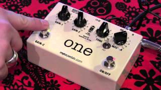 Myco Pedals ONE Classic British real tube Overdrive pedal demo with Stratocaster [upl. by Elrahc]