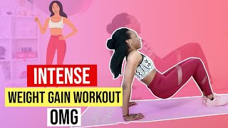 INTENSE Weight Gain Workout  OMG 😱 [upl. by Tommy]