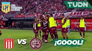 ¡GOLAZO DE CANALE Pegan primero  Estudiantes 01 Lanús  1a división Argentina 2023  TUDN [upl. by Siegler]