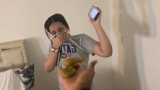 I POOPED MYSELF PRANK ON MY FIANCÉ JUST TO SEE HER REACTION 😂 MUST WATCH [upl. by Wakerly432]