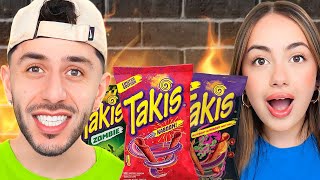 Brawadis Trys NEW Halloween Takis [upl. by Kilian]