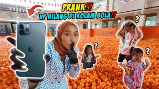 PRANK SEMBUNYIIN HP PAPI DI DALAM JUTAAN BOLA‼️ SEMUA KEBINGUNGAN SAMPAI MAU NANGIS‼️😭 [upl. by Nywg825]