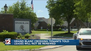 Grand Blanc Crossing tenants told they have to leave in 60 days [upl. by Herculie257]