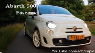 Abarth 500 Esseesse  0100 Acceleration Monza Exhaust Sound [upl. by Aiam]