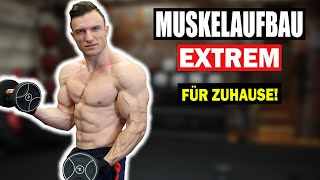 Oberkörper Workout für Zuhause mit Kurzhanteln  20 Minuten [upl. by Mcgill73]