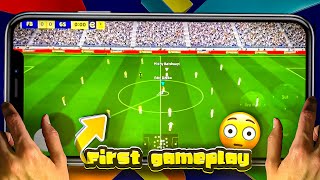 The First Gameplay of eFootball Mobile 2025 🤩 [upl. by Aihsik965]