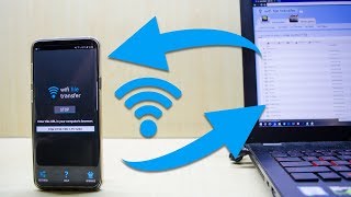 Transfer files Wirelessly between Android and PC  MAC [upl. by Lindner]