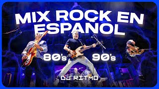 🤘Mix ROCK en ESPAÑOL de los 80 y 90  Clasicos Para Bailar  Sufre Mamon Oye Mi Amor Tren Al Sur [upl. by Rexer217]