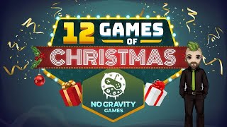 No Gravity Games 12 Games Of Christmas Giveaway [upl. by Earaj]