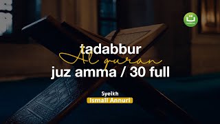 Murottal AlQuran Juz 30 Merdu l Ismail Ali Nuri إسماعيل النوري  Tadabbur Daily [upl. by Ynetruoc]