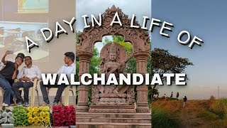 Walchand College of engineering sangli  A Day in life of Walchandiates  WCE SANGLI walchand [upl. by Freud]