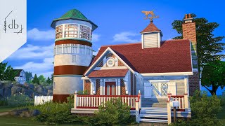 The Little Lighthouse  The Sims 4 Speed Build [upl. by Eugor]