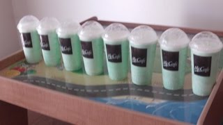 8 McDonalds SHAMROCK SHAKES 1375 GALLONS CHUG CHALLENGE Dud Light [upl. by Pool]