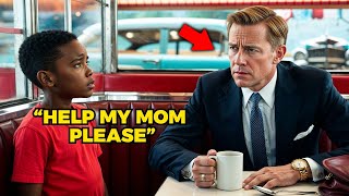 Orphan Black Boy Whispers 4 WORDS To Millionaire in Diner He Panics amp INSTANTLY Offers Help [upl. by Silado240]