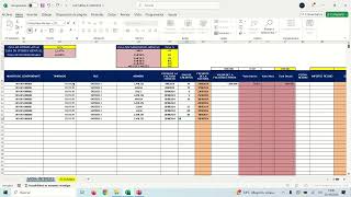 PLANILLA PARA CONTROL DE FACTURAS CREDITOS CON INTERESES [upl. by Gnim240]