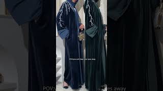 Are these Autumn abayas nice abaya abayafashion hijab modeststyle hijabi modestoutfits [upl. by Bethany]