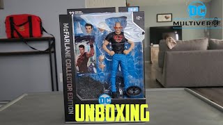 DC Multiverse McFarlane  Teen Titans Conner Kent Figure Unboxing [upl. by Essinger]