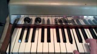 Fender Rhodes Piano Bass Video [upl. by Ora308]