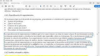 ETAPAS DEL DESARROLLO DEL SOFTWARE  ESPECIFICACIÓN DE REQUERIMIENTOS [upl. by Essam]