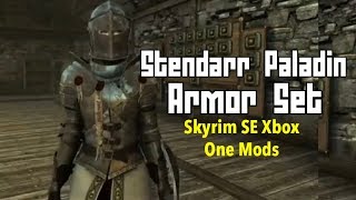 Stendarr Paladin Armor Set  By NordwarUA Skyrim SE Xbox One Mods [upl. by Elayne]