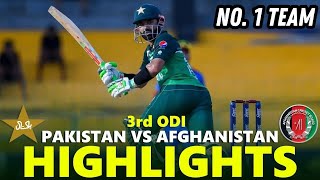 Pakistan vs Afghanistan full match highlights of 3rd odi  Naseem Shah  pak vs afg [upl. by Bo236]