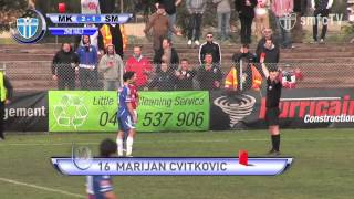 smfcTV 2012  Melbourne Knights v South Melbourne  Round 18 [upl. by Cadmar69]