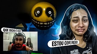 JOGUEI O JOGO MAIS ASSUSTADOR DO ROBLOX COM MINHA MÃE E IRMÃ E ME ARREPENDI MUITO DEU RUIM KKK 😭 [upl. by Ayerdna]