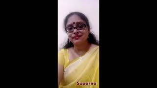 যেথা গান থেমে যায়  Jetha Gan Theme Jay  Cover  Suparna Chatterjee [upl. by Lytsirhc]