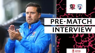 INTERVIEW  Danny Webb preExeter City [upl. by Alie540]