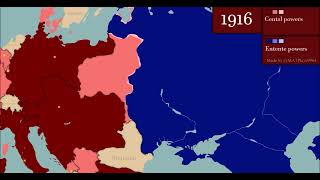 ALTERNATIVE WW1 CENTRAL POWERS VS ENTENTE 19141919 [upl. by Aihtibat358]