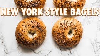 How To Make New York Style Bagels [upl. by Yankee]