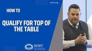 How to qualify for MDRTs Top of the Table [upl. by Horner730]