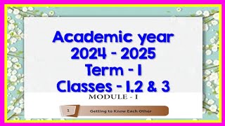 EE ENGLISH CLASS13TERM1 UNIT1 GETTING TO KNOW EACH OTHERS 20242025 [upl. by Zetes]