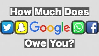 Data to Money How Much Does Google Owe You [upl. by Oirromed]