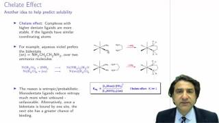 CHEM3006  29  Chelate effect [upl. by Annahahs]