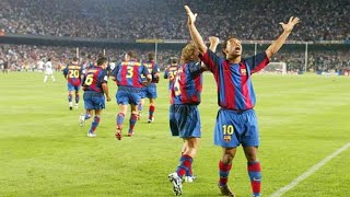 Historic Ronaldinhos Debut for Barcelona [upl. by Aztinaj]