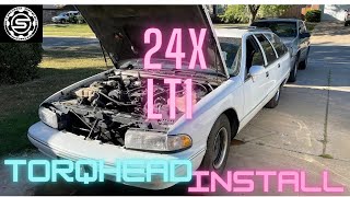 Torqhead install 94 Caprice Wagon [upl. by Haimerej]